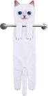 Cat Funny Hand Towels for Bathroom Kitchen